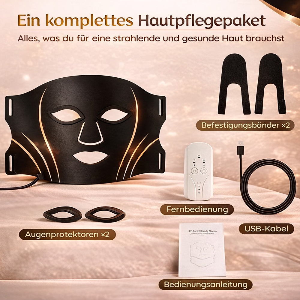 DermaLight LED Gesichtsmaske