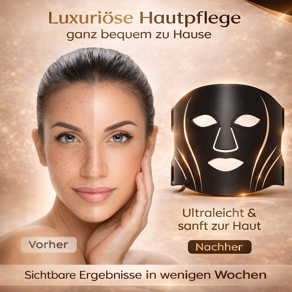 DermaLight LED Gesichtsmaske